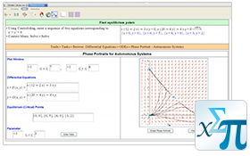 Nonlinear Autonomous System: Equilibrium Points and Phase Portrait